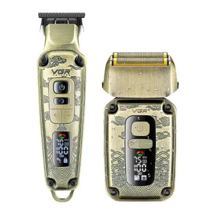 Набір для стриження волосся 2 в 1 VGR V-641