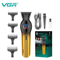 Акумуляторна машинка для стриження з USB VGR V-921