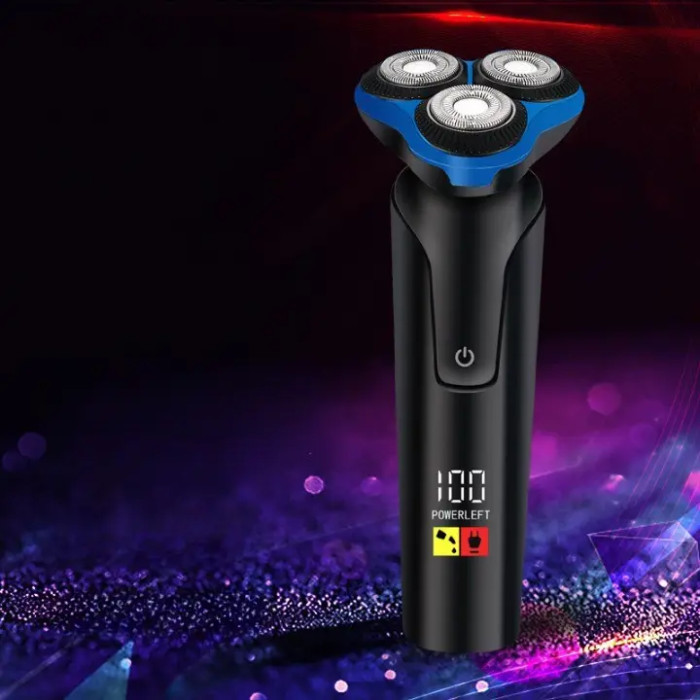 Акумуляторна електробритва-шейвер Geemy GM-9010