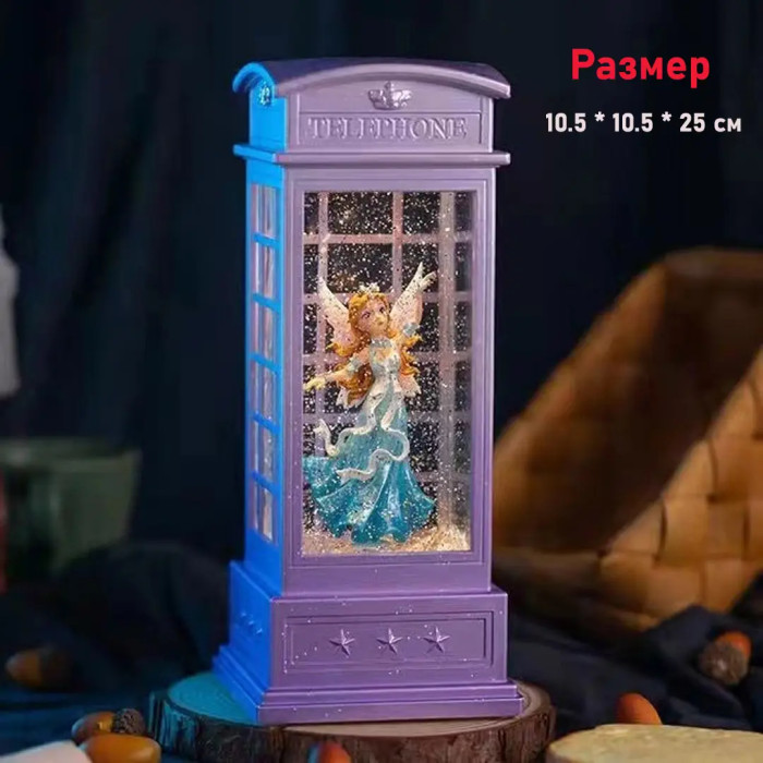 Портативний світильник балерину Ельза, декоративна лампа з акумулятором