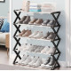 Складана полиця для взуття Shoe Rack 5 секцій (RD-9002)