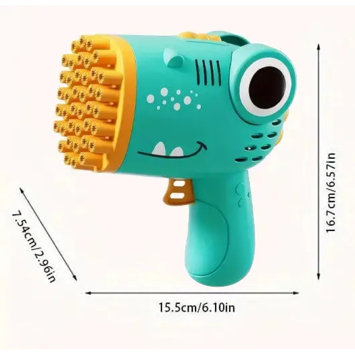 Дитячий пістолет іграшка для мильних бульбашок Bubble blaster AND 636-73