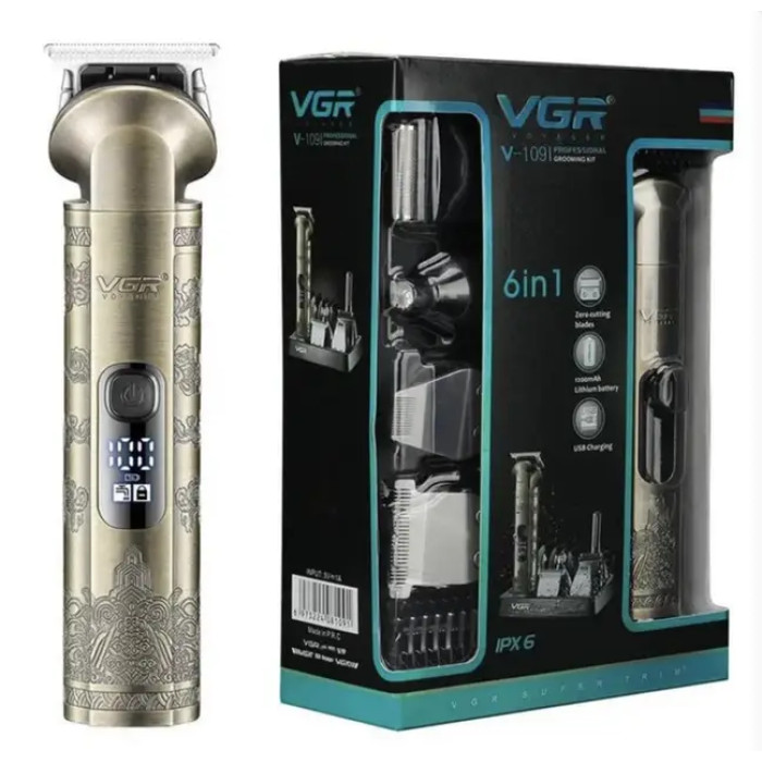 Машинка для стриження волосся 6 в 1 VGR V-109