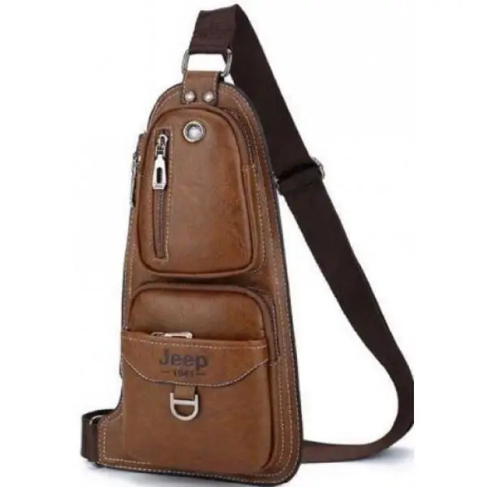 Сумка рюкзак через плече чоловіча Jeep Bags