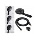 Насадка для душа ЧЕРНАЯ Shower set AND 521-2416 S285-2409-Y