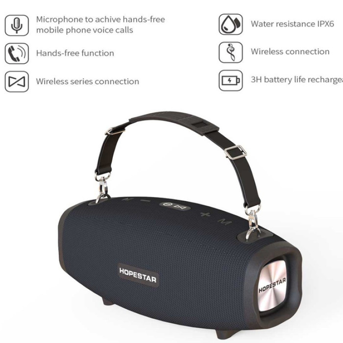 Портативна колонка Hopestar H41