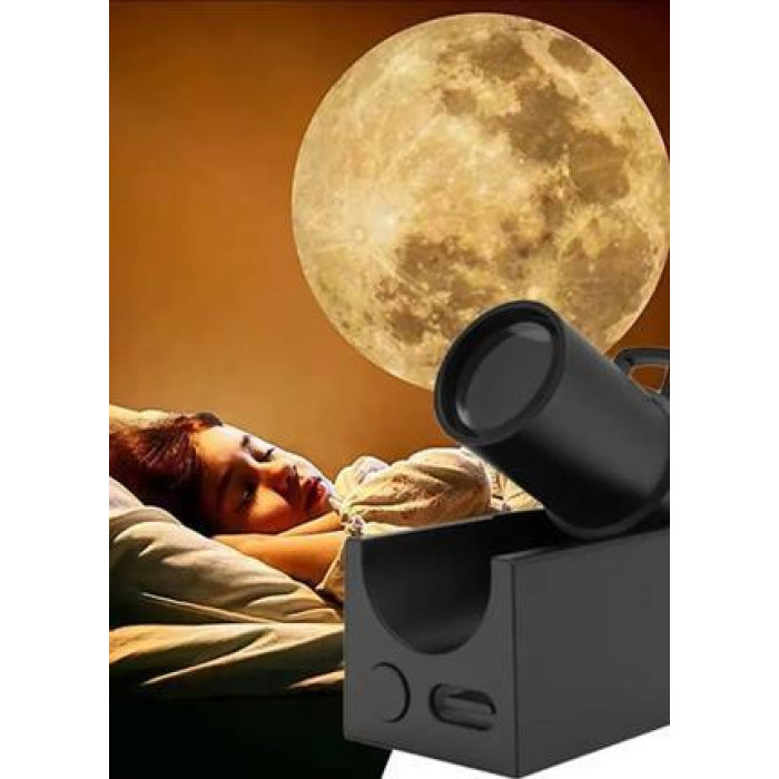 Місячний проєктор, світлодіодний USB-нічник, проєкція планети, AND HA-126