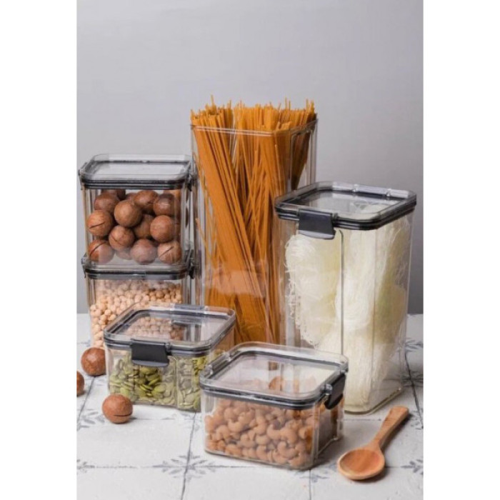 Набір контейнерів для їжі 5 предметів, FOOD