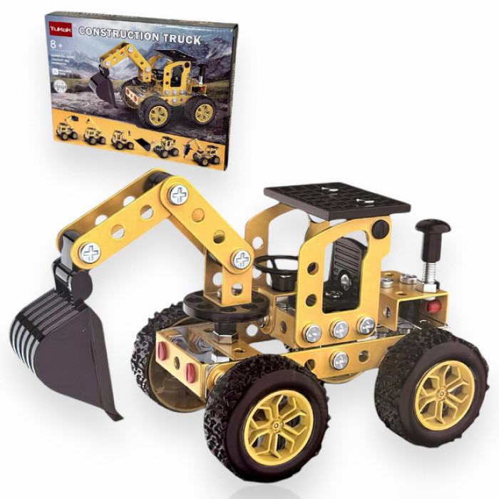 Інженерна машинка "Зроби сам", YK667, 112 предметів
