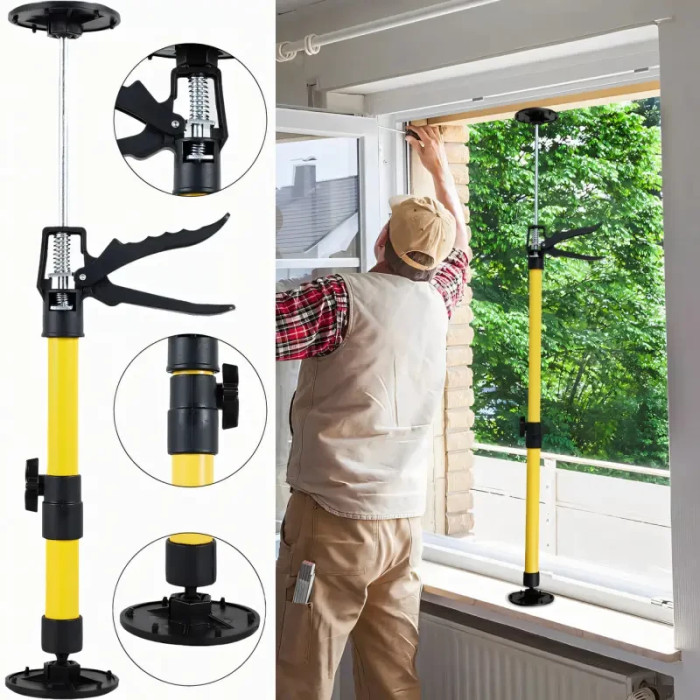 Регульований опорний домкрат із неіржавкої сталі 1084 TOOL