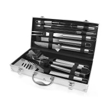 Набір для мангала 43х21х8 см BBQ Tools Set AL-10