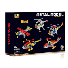 Дитячий конструктор X638-3 у формі гелікоптера 212 деталей