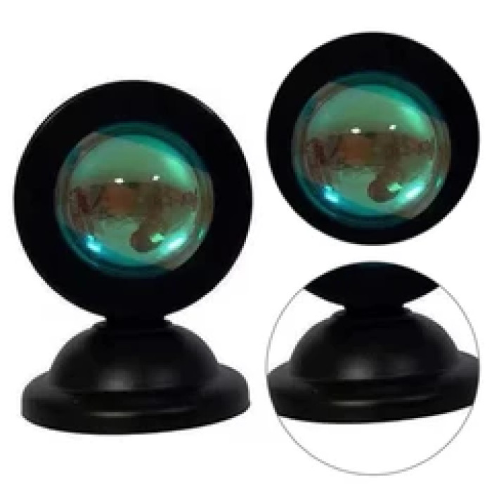 Проекционный светильник мини USB закат лампа 16 цветов AND HA-119