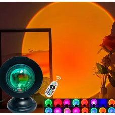 Проекционный светильник мини USB закат лампа 16 цветов  AND HA-119