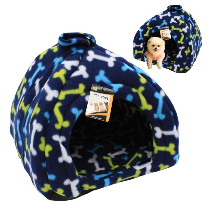 М'який будиночок для собак і кішок Pet Hut White 35 см х 40 см ВЕЛИКИЙ