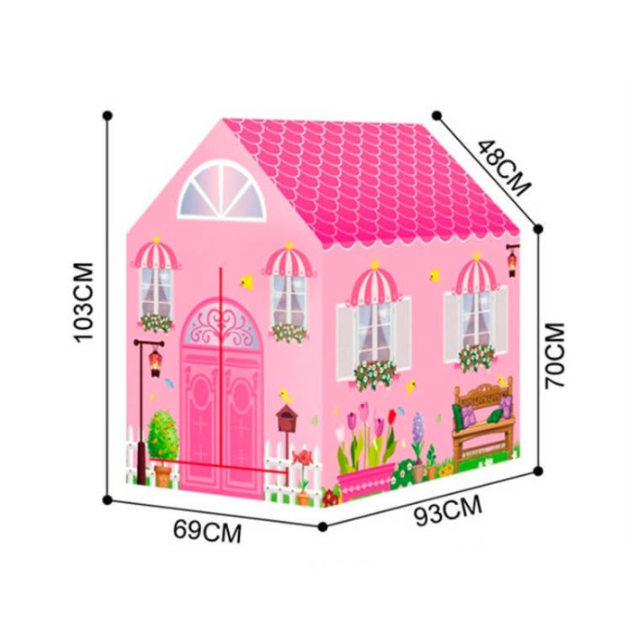 Портативна дитяча ПАРАТКА ігровий будиночок, ЗАМОК AND HA-154