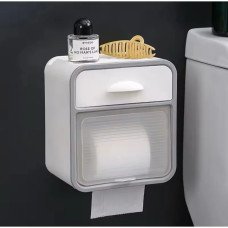 Тримач туалетного паперу, настінний, ПОЛУПРОЗРАЧНИЙ AND-96-20-8PCS