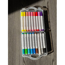 Акварельні маркери НОВІ 18 шт Water color pen AND 655-18