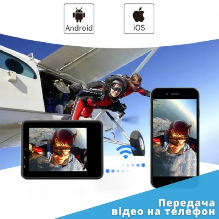 Екшн-камера з двома дисплеями Action Camera Q80