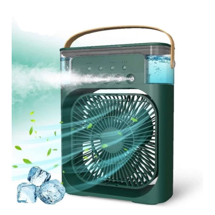 Кондиціонер настільний зволожувач Air Cooler Fan 4в1 USB
