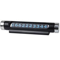 Парковочная табличка с номером телефона в машину Temporary Parking Card