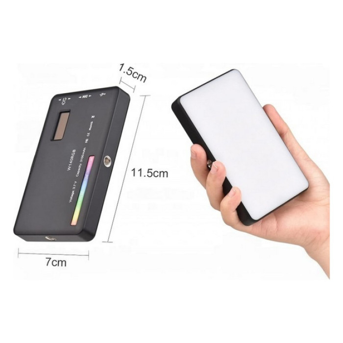 Led-лампа для студійного освітлення W140RGB