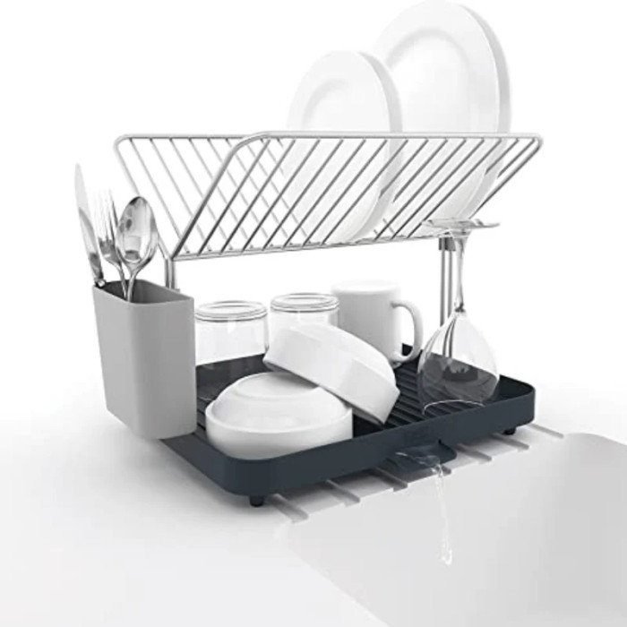 Дворівнева підставка для сушіння посуду RD-1815