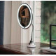 Гибкое зеркало на присоске с LED подсветкой Ultra Flexible mirror с увеличением 10Х