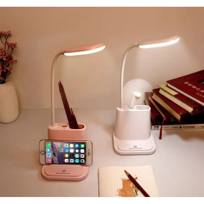 Led лампа с держателем для телефона multifunctional DESK LAMP
