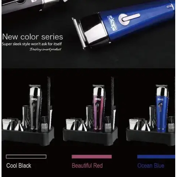 Тример стайлер для стриження волосся й бороди 5в1 DSP F-90030