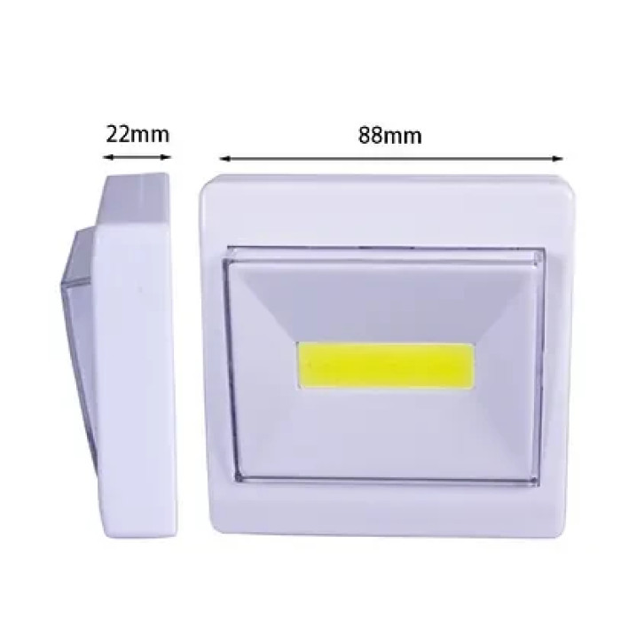 Настенный ночной светильник на батарейках 3W