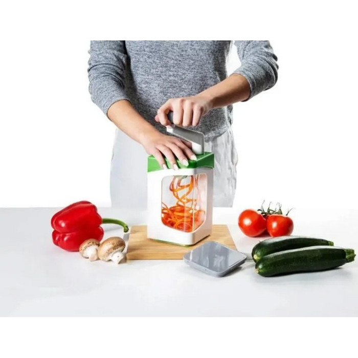 Овочерізка Nicer Dicer 7в1 для нарізання овочів і фруктів із насадками та контейнером EXT 306-27