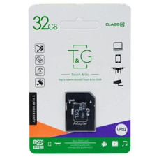 Карта пам'яті micro TG 32GB class 10 (з адаптером)