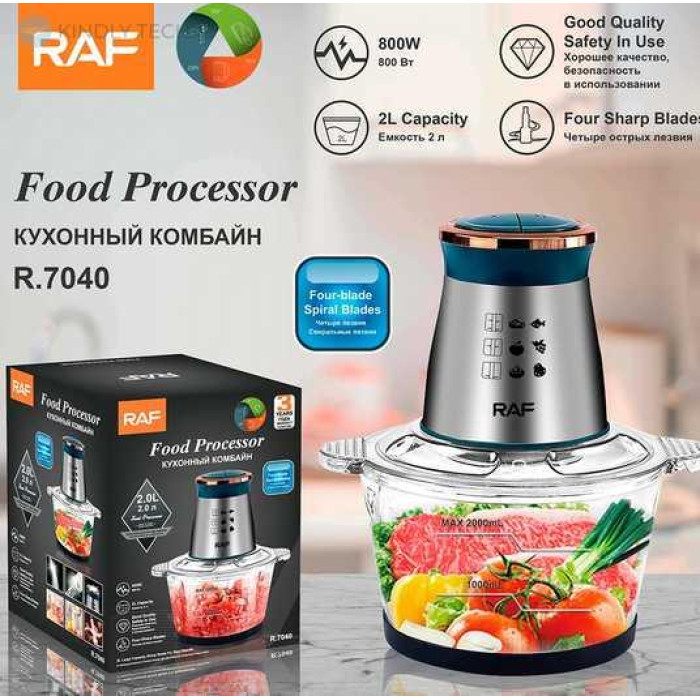 Кухонний блендер RAF R.7040 800 Вт 2 л