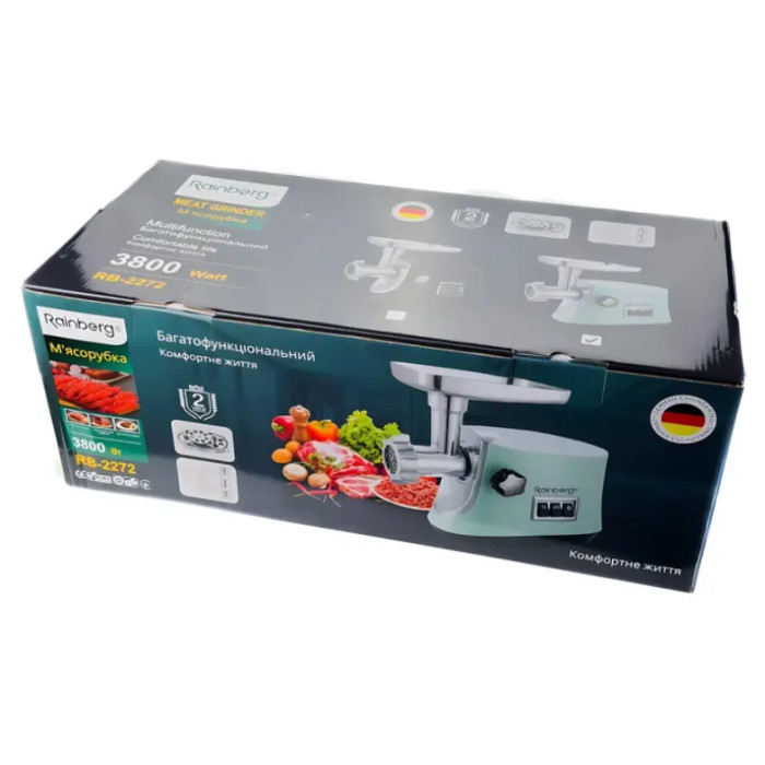 М'ясорубка електрична Rainberg RB-2272 3800W