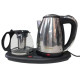Электрический чайник с заварником на подставке Rainberg RB-2504