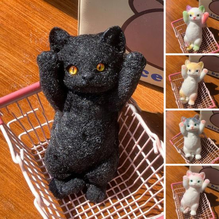 М'яка силіконова іграшка-антистрес Big Kitty Cat Taba