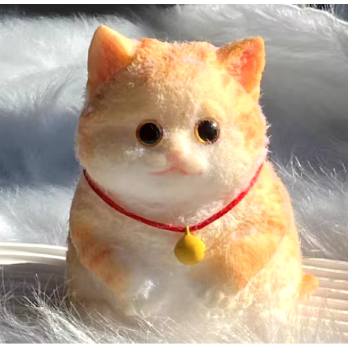 М'яка силіконова іграшка котик-антистрес Taba