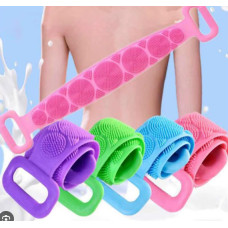 Силіконова щітка для душу Silicon bath towel