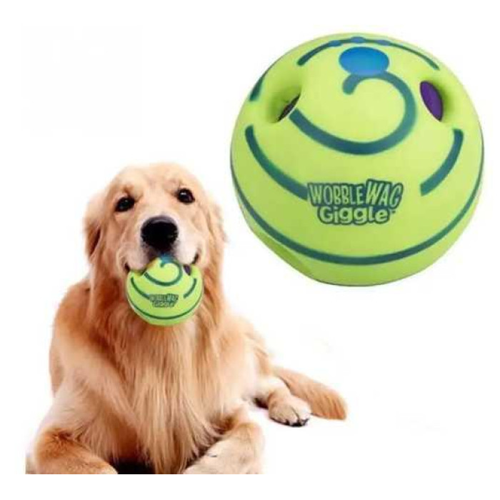 Іграшка м'яч для тварин Wobble Wag Giggle Ball AND-98