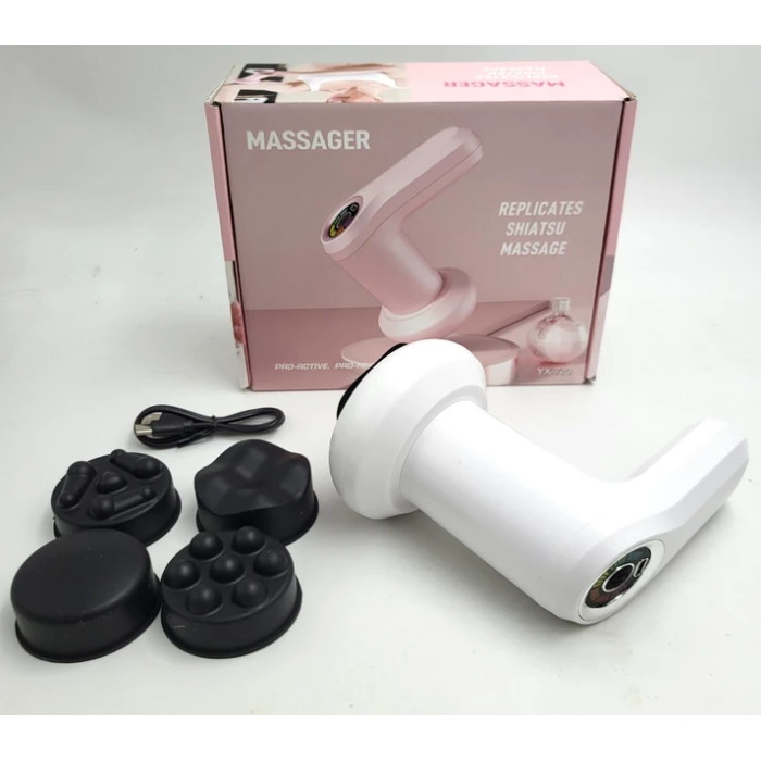 Массажер антицеллюлитный аккумуляторный для мышц тела рук и ног (RD-1834)