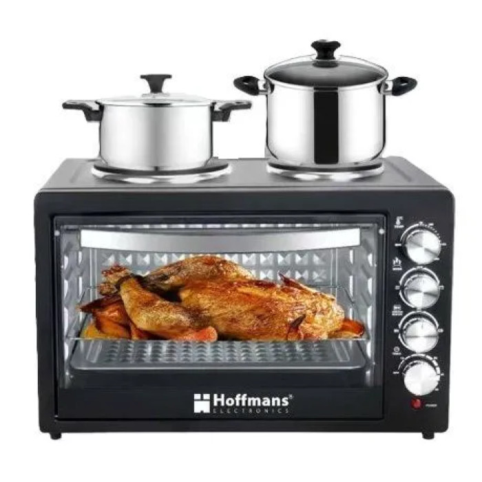 Электропечь 2в1 Hoffmans HM-753 55L 2000W