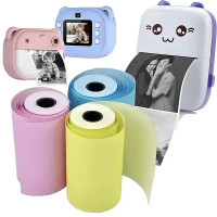 Рулон цветной бумаги для мини принтера, 3шт упак (883-8)