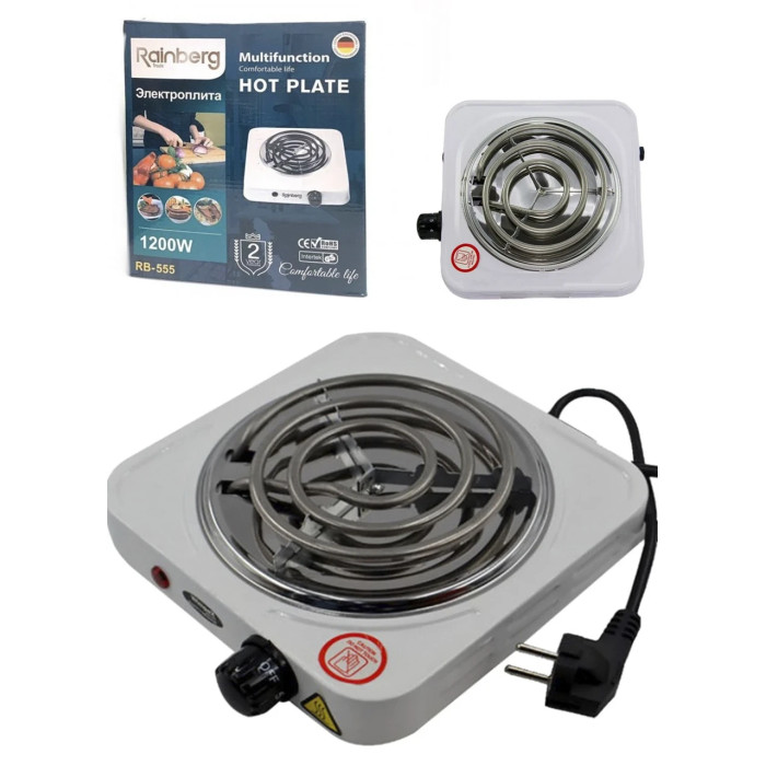 Электрическая плита спиральная RB-555