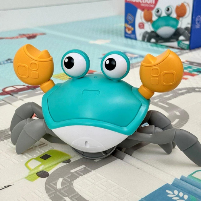 Інтерактивна іграшка краб-бребуз зі звуковими ефектами