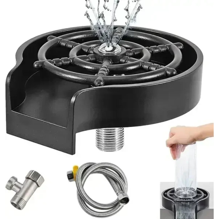 Портативна мийка склянок для кухонної раковини Cup Washer