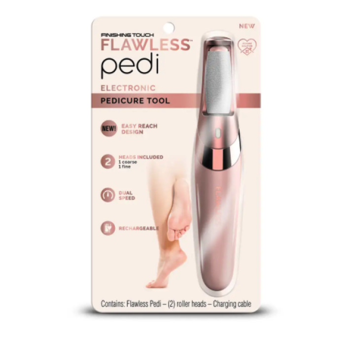 Апарат для педикюру пемза Pretty girl flawless pedi (дві насадки) AND 002