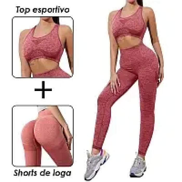 Жіночий спортивний набір 2в1 Yoga Pants — лосини та топік