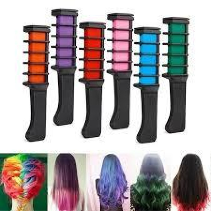Набір крейди для волосся із 6 шт. Hair Chalk