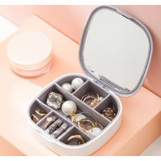Скринька-органайзер із дзеркалом для прикрас і біжутерії
